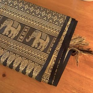 Thai Tapestry or tablecloth with Elephants